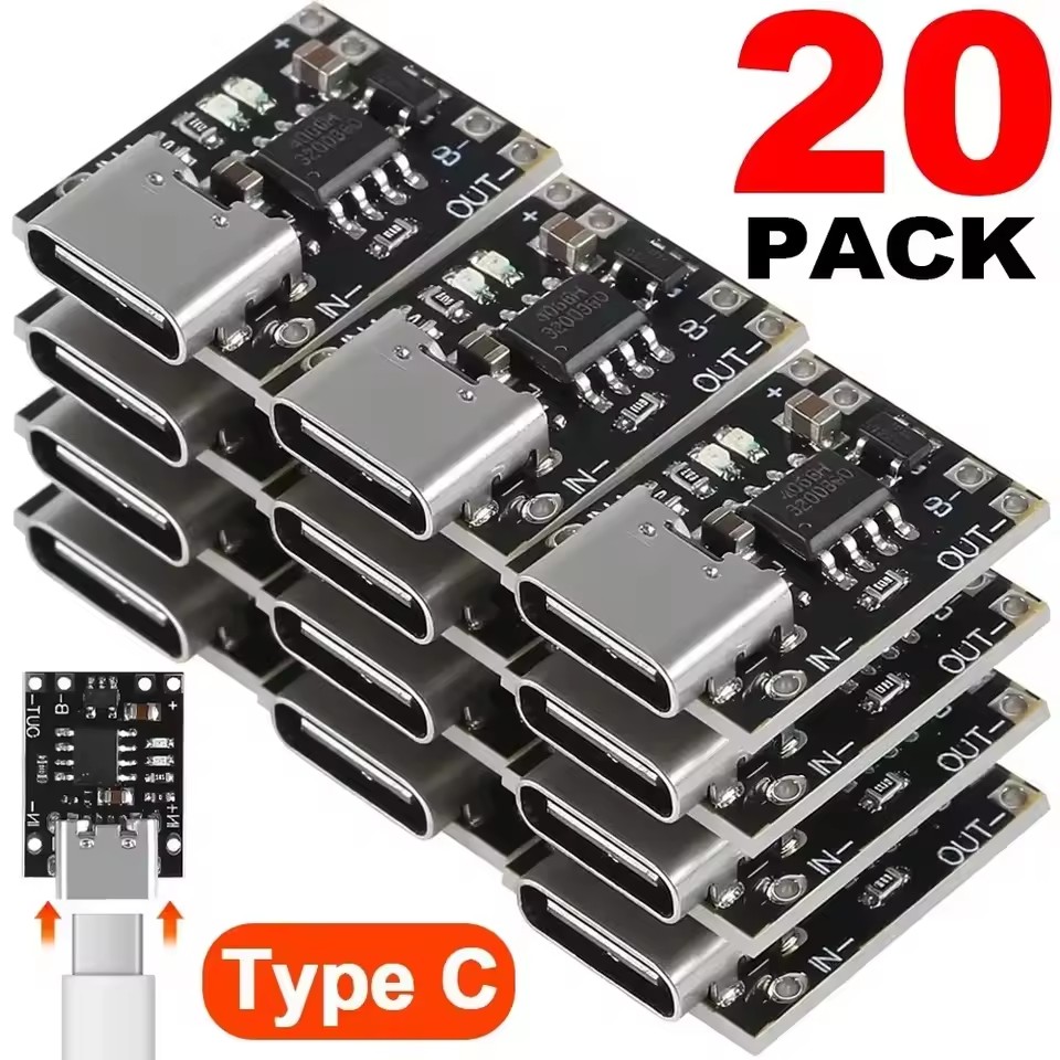 Usb C Cable - 1-20 pezzi, scheda di ricarica e