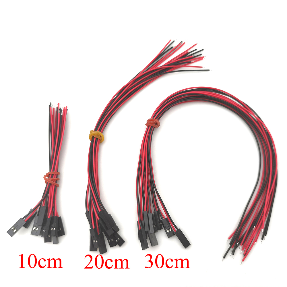 Jumper Wire Kit - 10/20 Pz 2 Pin Femmina Jumper