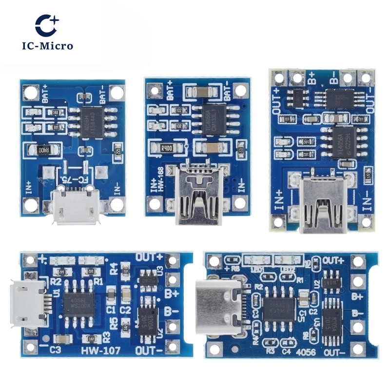 1/5PCS 5V 1A Micro/Type-c/Mini - Tp4056 Module recensione e prezzo