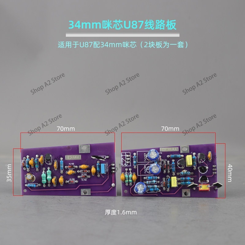 Scheda Circuito Microfono U87  - Proto Board recensione e prezzo