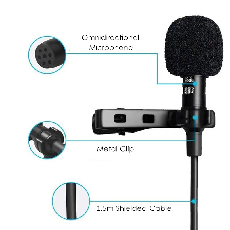 Mini microfono lavalier portat - Usb C Cable recensione e prezzo
