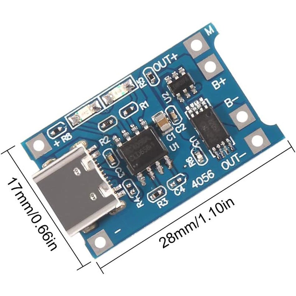 20 pz TP4056 1A 5 V Batteria A - Tp4056 Module recensione e prezzo